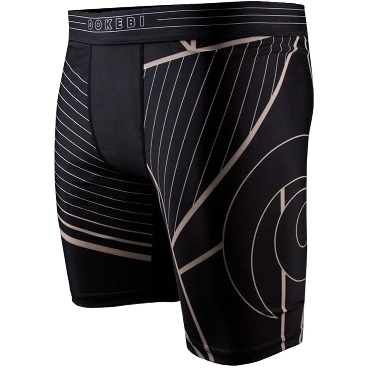 Dokebi Voltage BJJ Compression Shorts - Black
