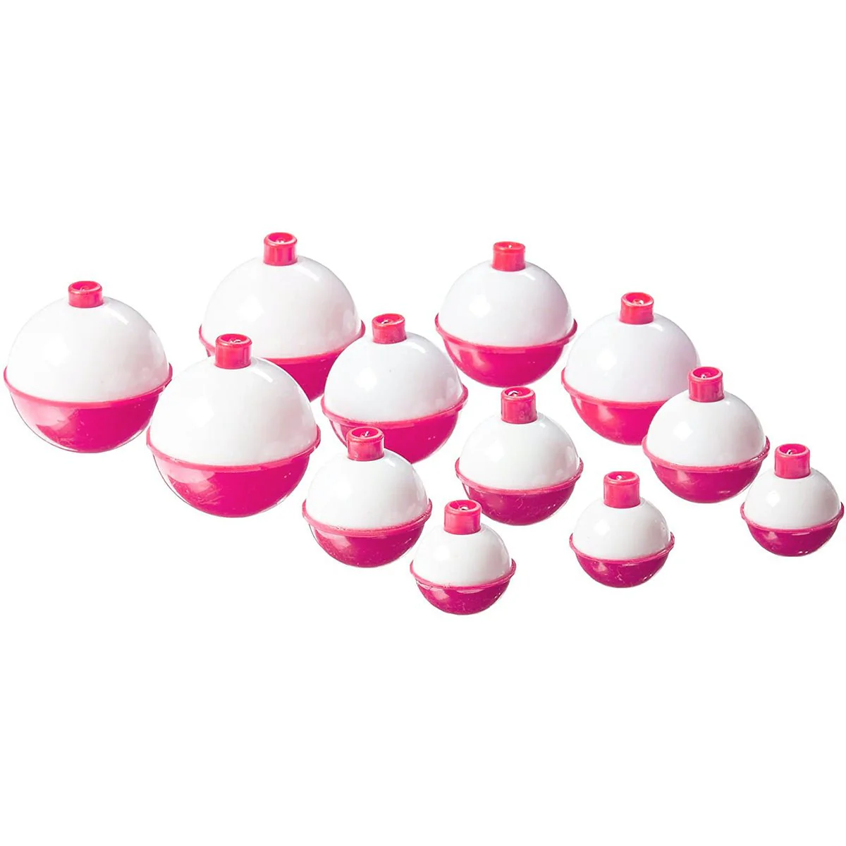 Eagle Claw Snap-On Bobbers Assorted Pack - Pink - Image 2