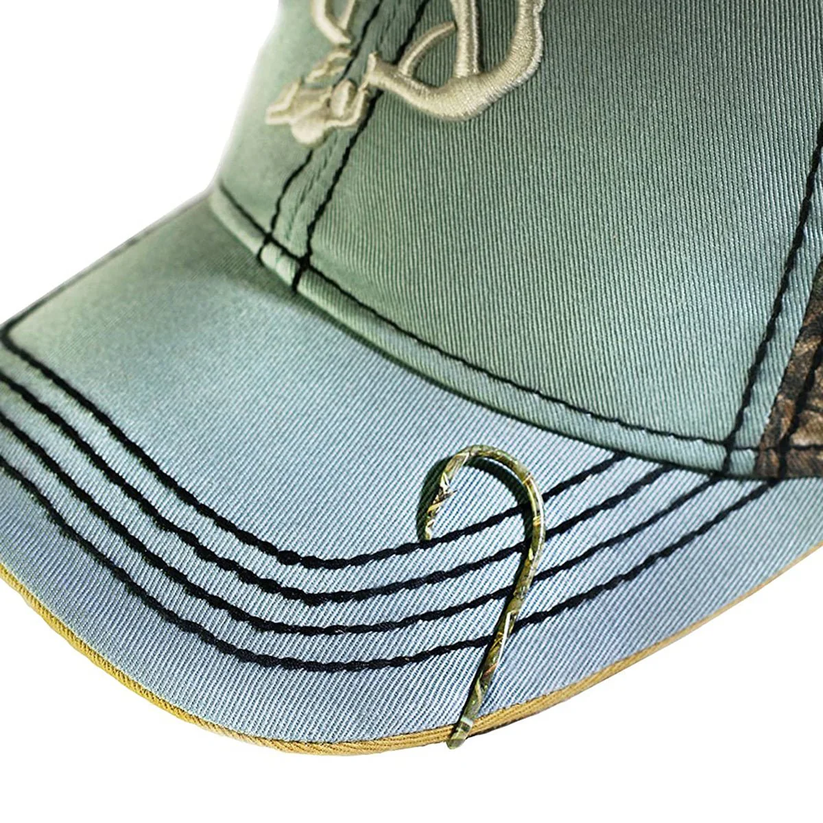 Eagle Claw Tie/Hat Clip - Camo - Image 3