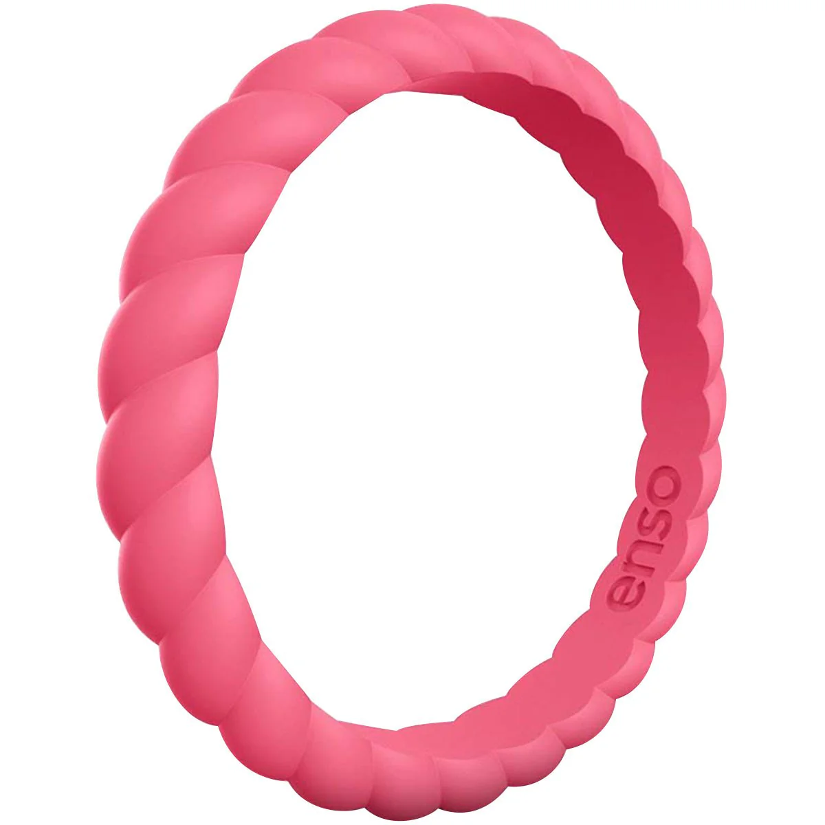Enso Rings Braided Stackables Series Silicone Ring