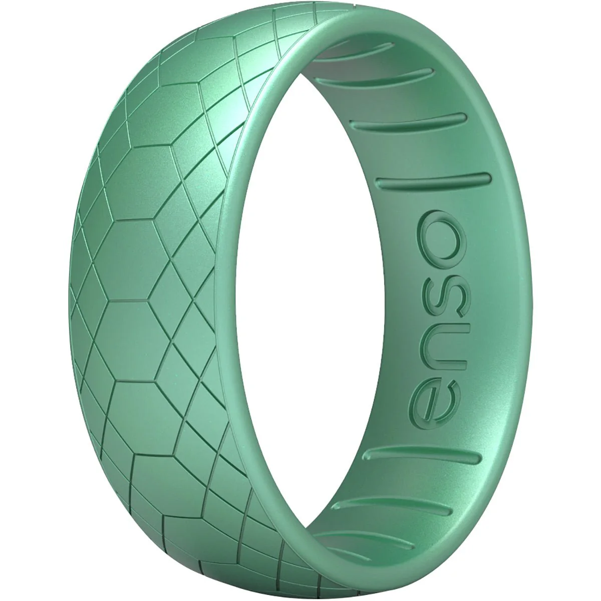 Enso Rings Classic Etched Legends Series Silicone Ring - Medusa Snake