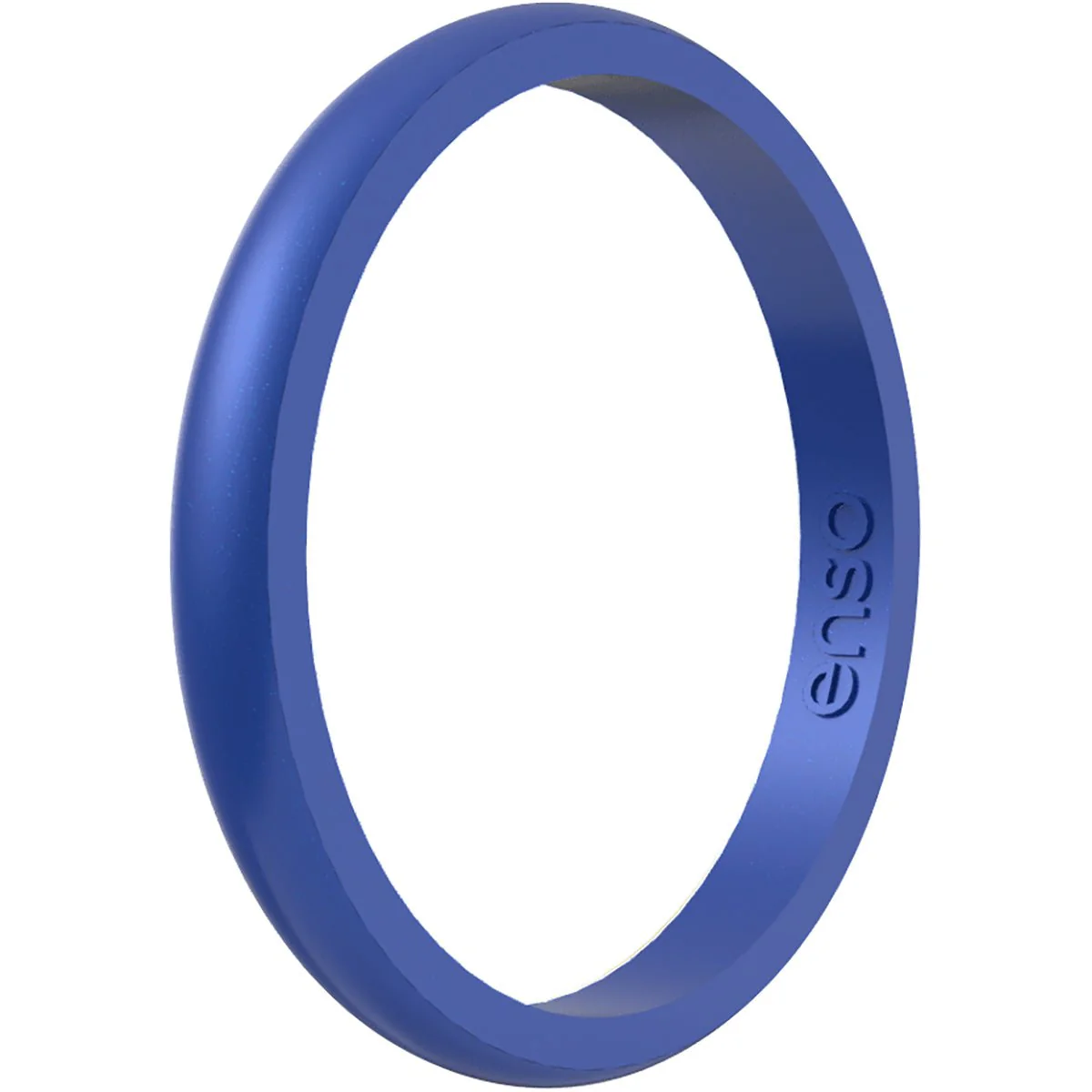 Enso Rings Halo Birthstone Series Silicone Ring - Sapphire