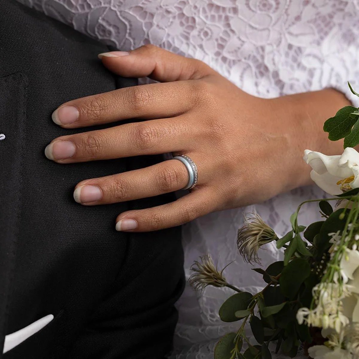 Enso Rings Halo Elements Series Silicone Ring - Image 8