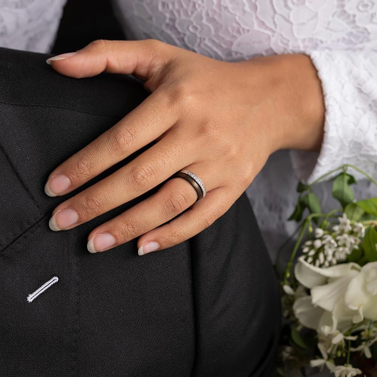 Enso Rings Halo Elements Series Silicone Ring - Image 9