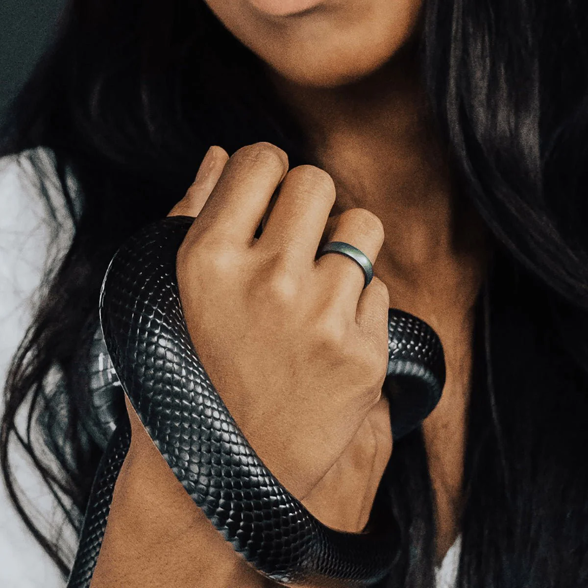 Enso Rings Thin Legends Series Silicone Ring - Medusa - Image 2