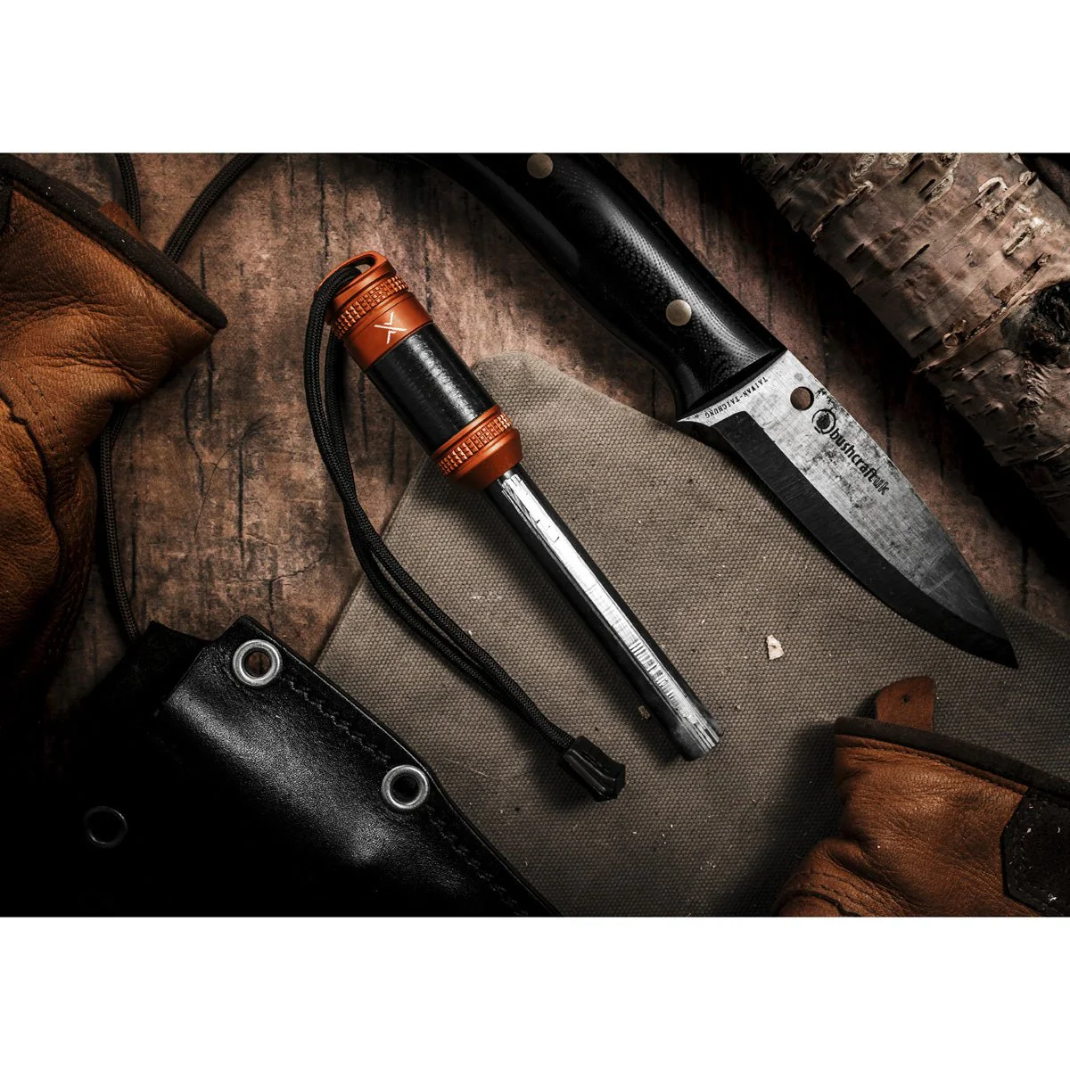 Exotac fireROD XL Fire Starter with Repair Tape - Image 5