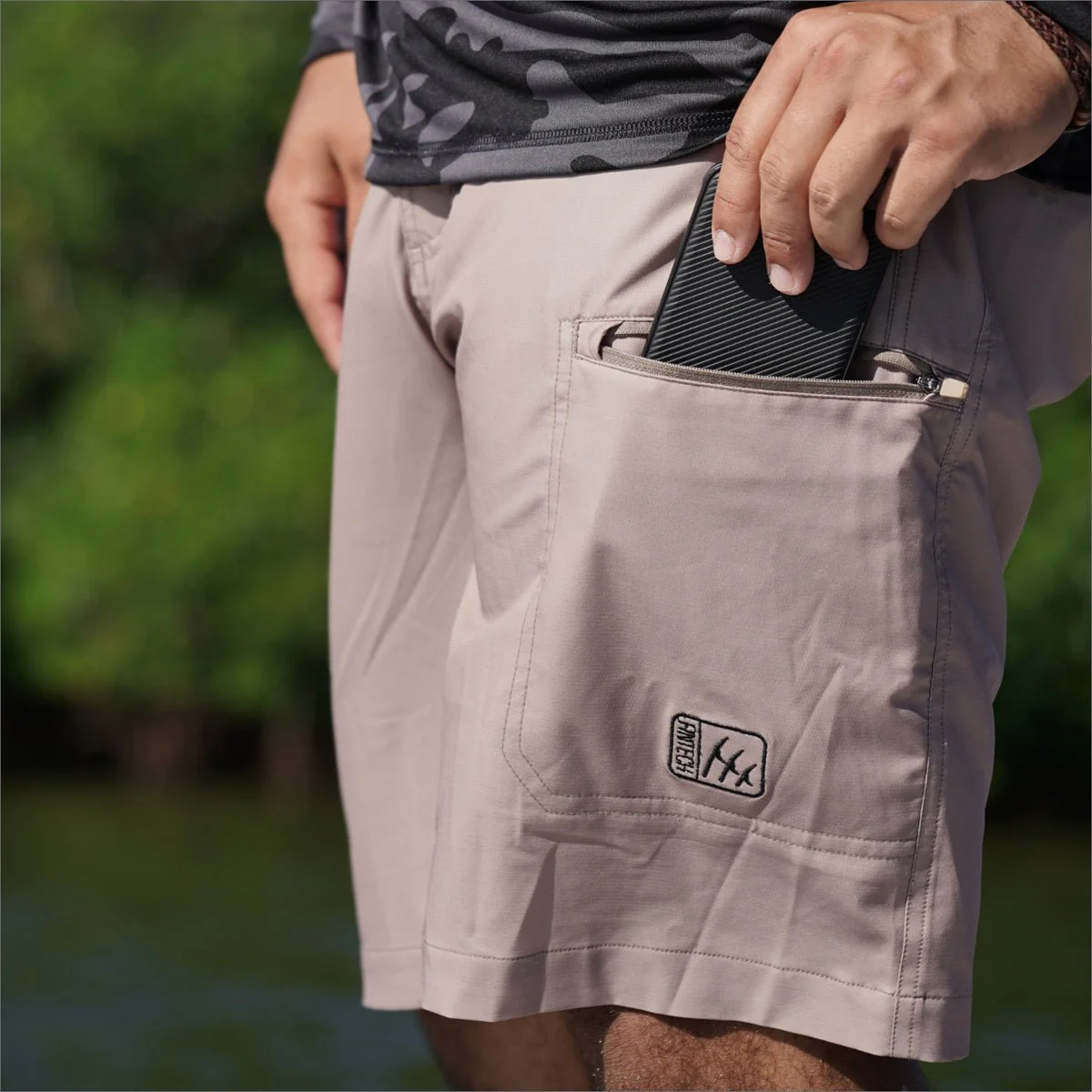 Fintech 10" Submariner Woven Shorts - Dune - Image 4