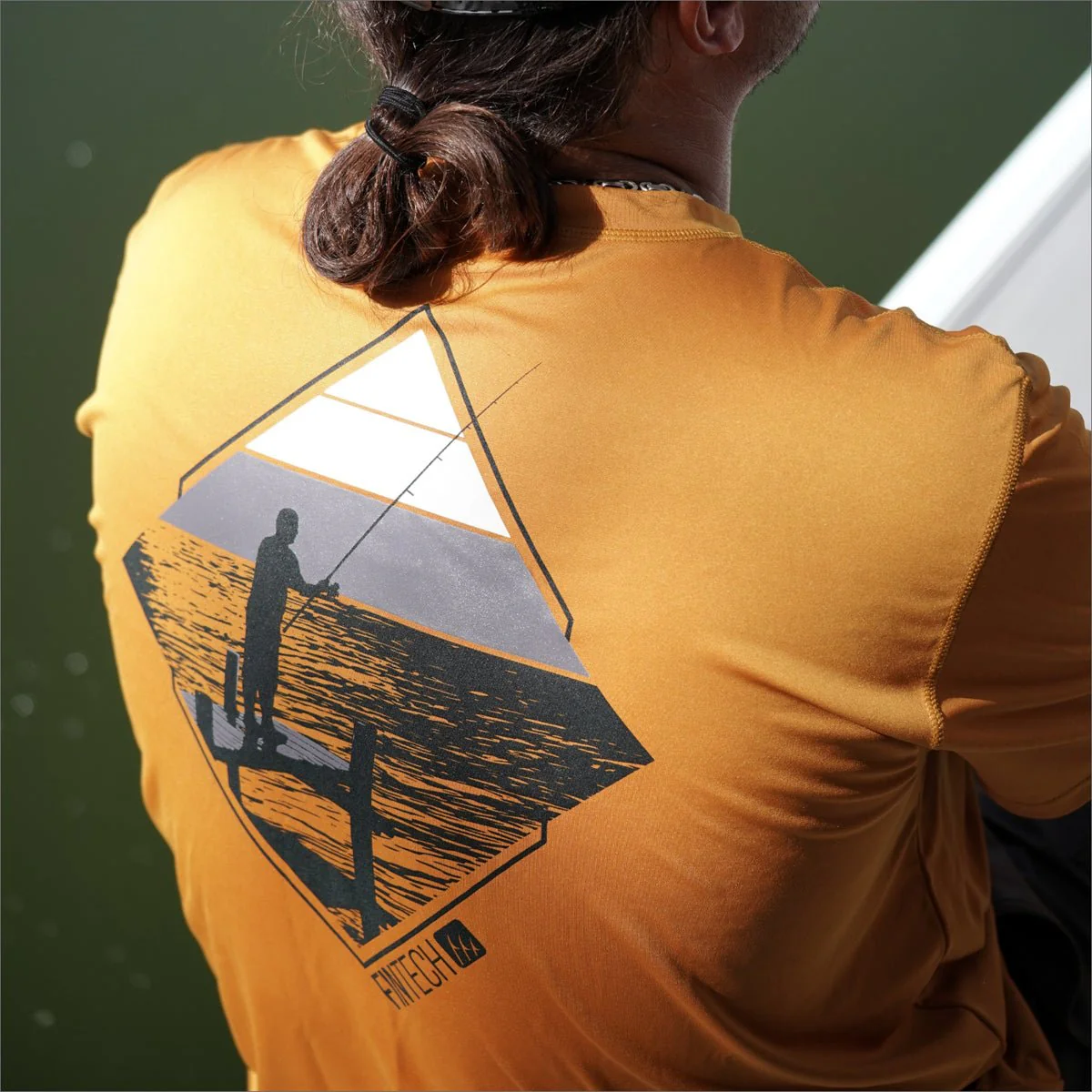 Fintech Dock Life Sun Defender UV T-Shirt - Image 6