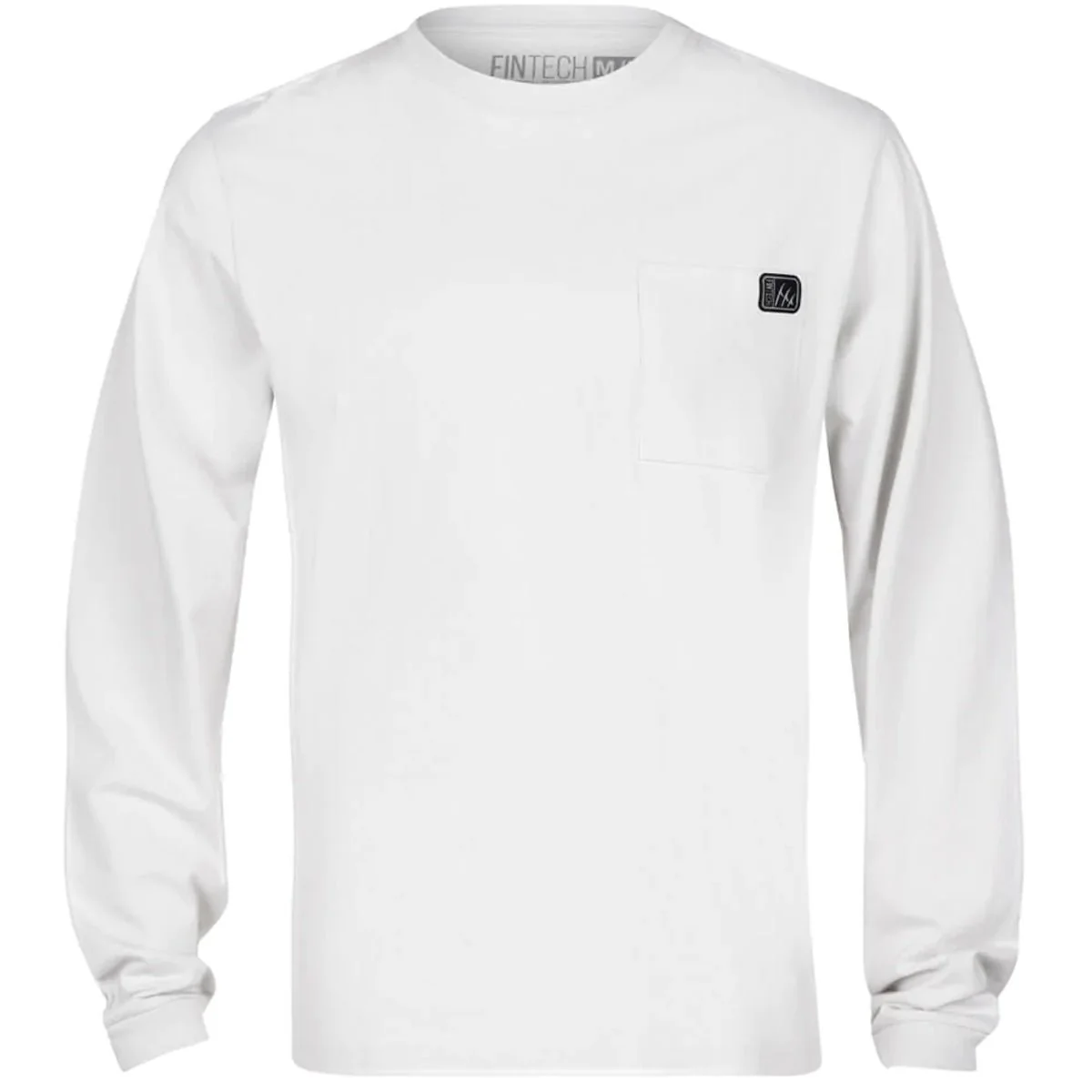 Fintech FPF Rising Heavy-Duty Long Sleeve Graphic T-Shirt - Glacier Gray
