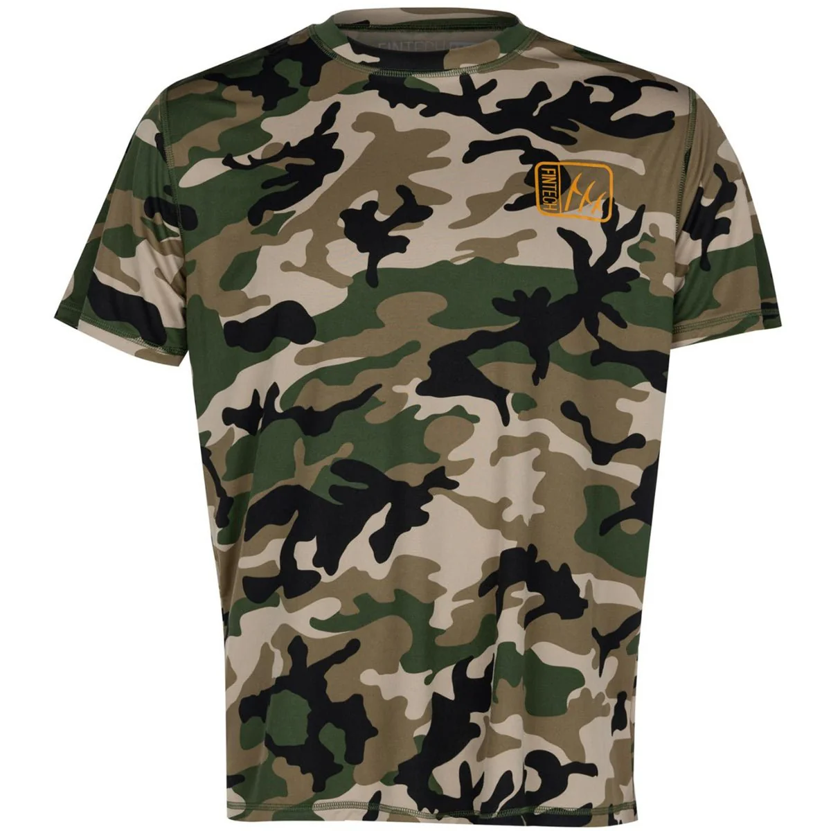 Fintech WDLND AOP Sun Defender UV T-Shirt - Dune