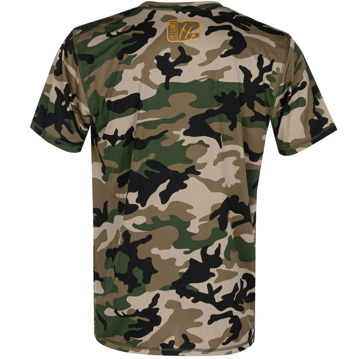 Fintech WDLND AOP Sun Defender UV T-Shirt - Dune - Image 2