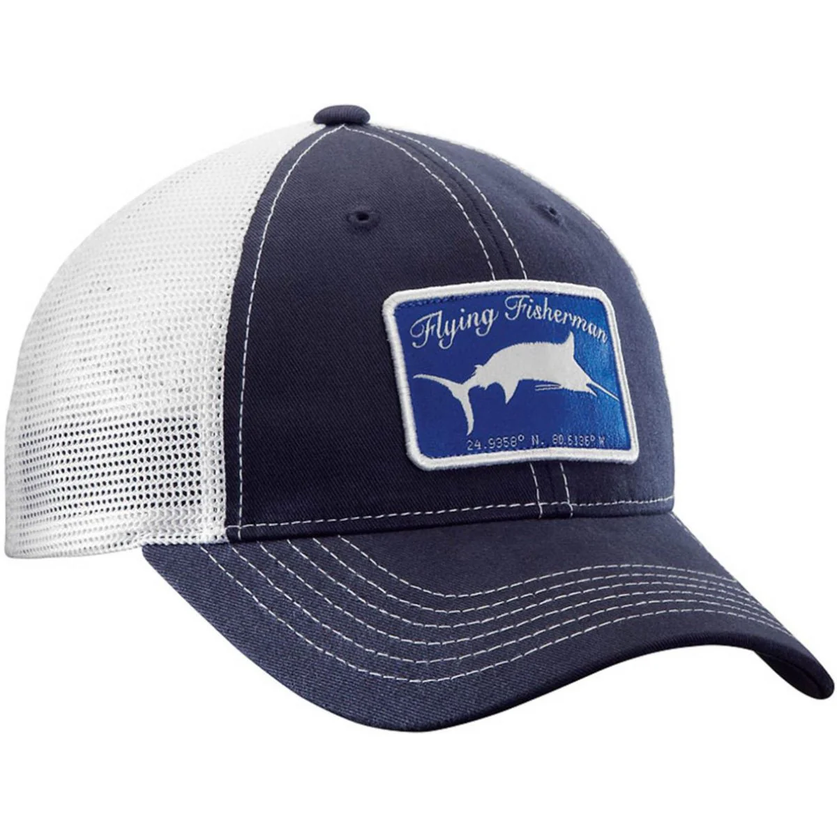 Flying Fisherman Marlin Trucker Hat - Image 3