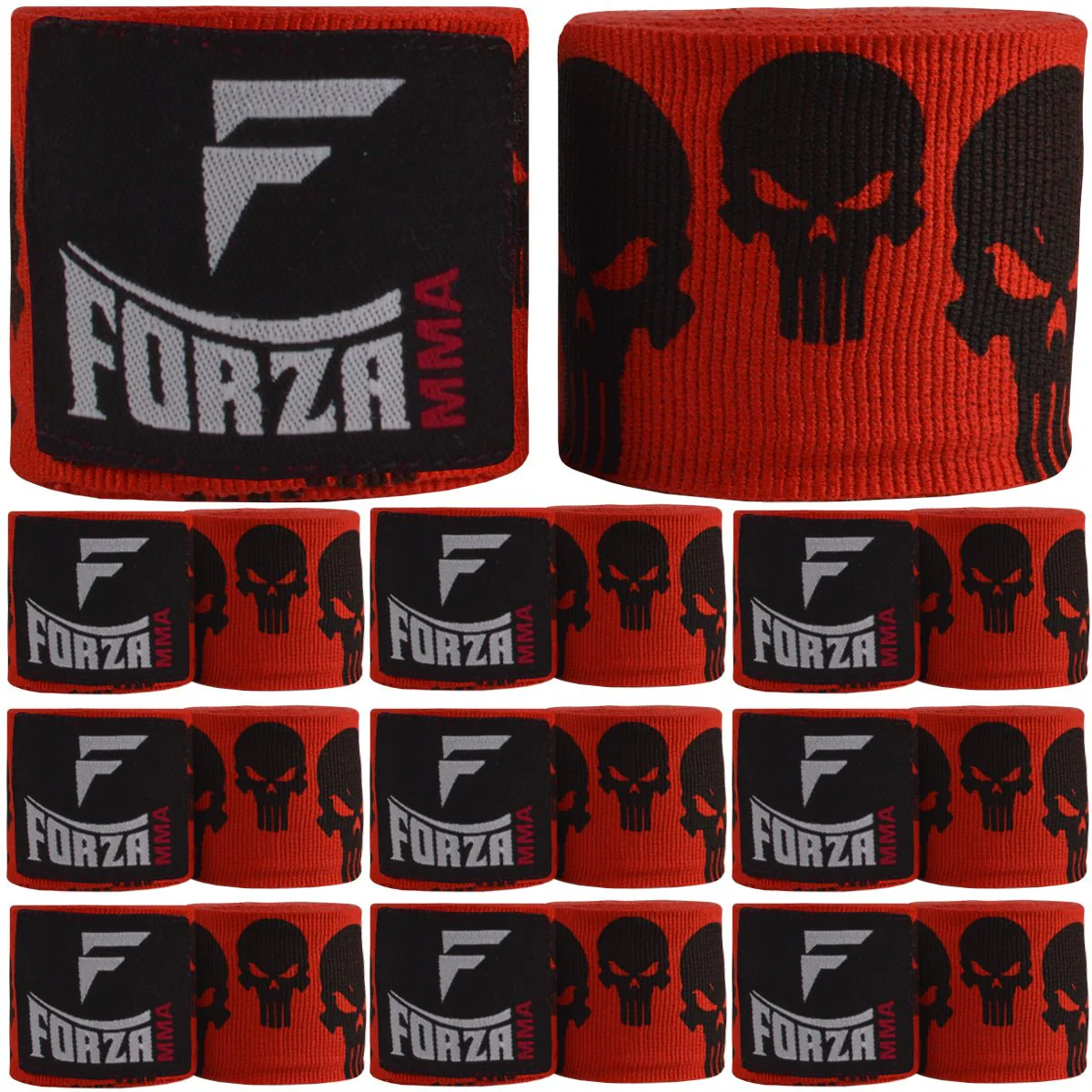 Forza Sports 180" Mexican Style Boxing and MMA Handwraps - 10-Pack - Image 13