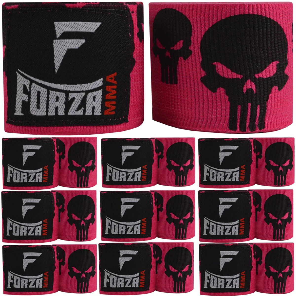 Forza Sports 180" Mexican Style Boxing and MMA Handwraps - 10-Pack - Image 9