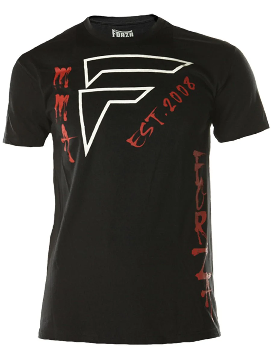 Forza Sports "Signature" MMA T-Shirt - Black - Image 2