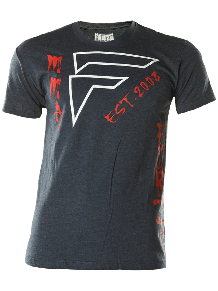 Forza Sports "Signature" MMA T-Shirt - Midnight Navy - Image 4