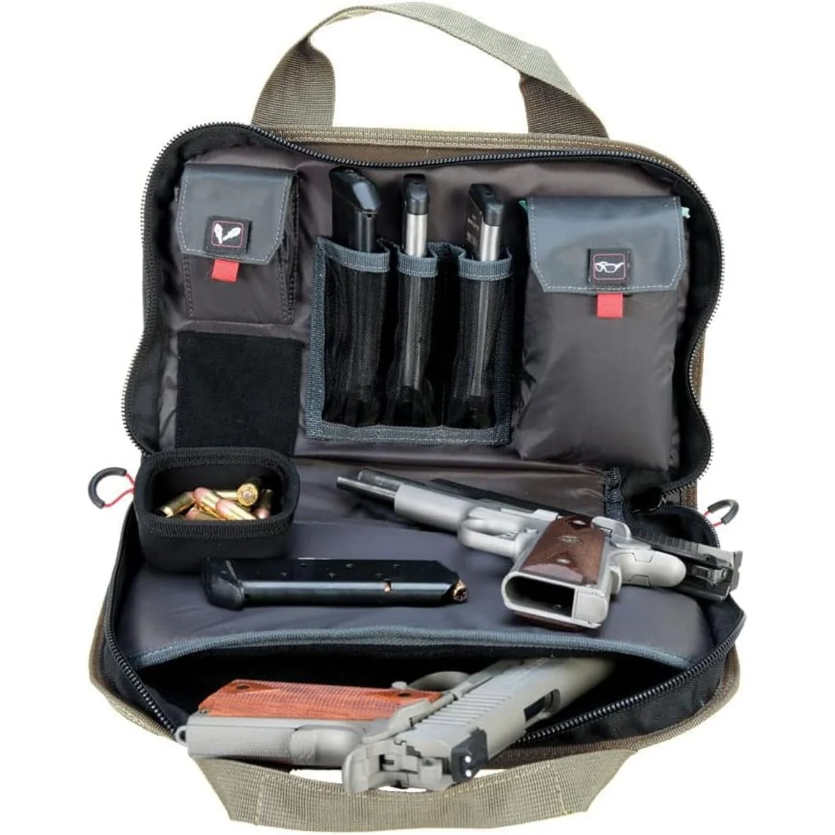 G.P.S. - Double Pistol Case With Magazine Storage & Dump Cup - Image 5