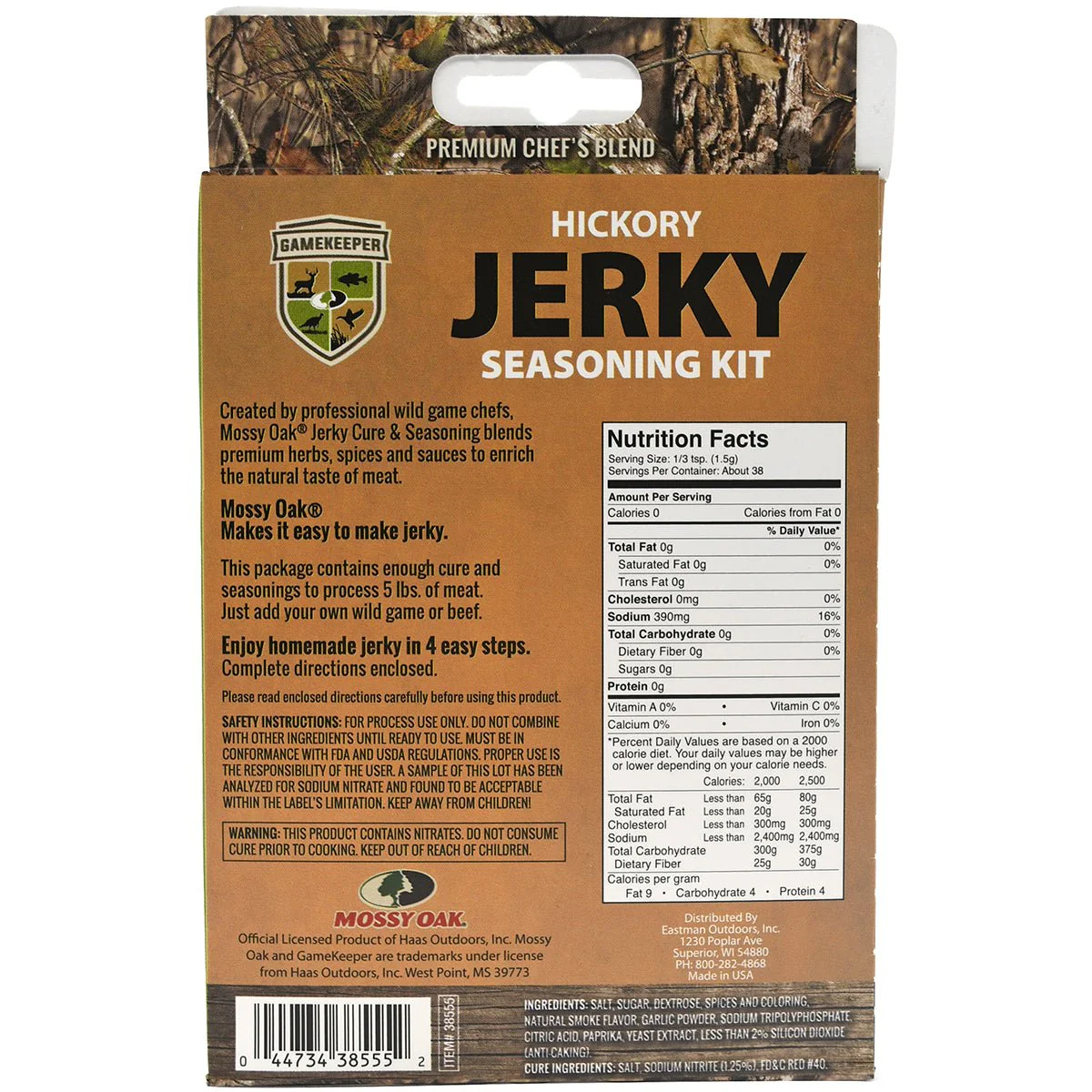 Game Keeper Hickory Jerky Seasoning Kit - Image 2