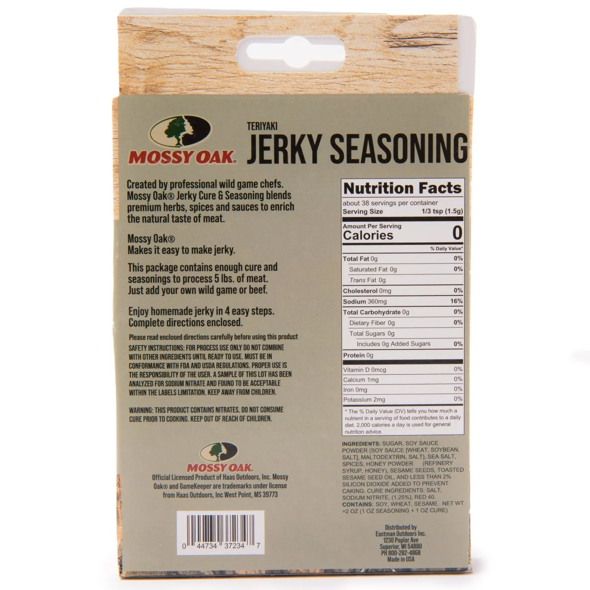 Game Keeper Jerky Teriyaki Seasoning - Image 2