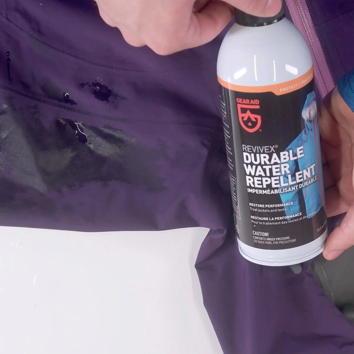 Gear Aid 5 oz. Revivex Durable Water Repellent Spray - Image 2