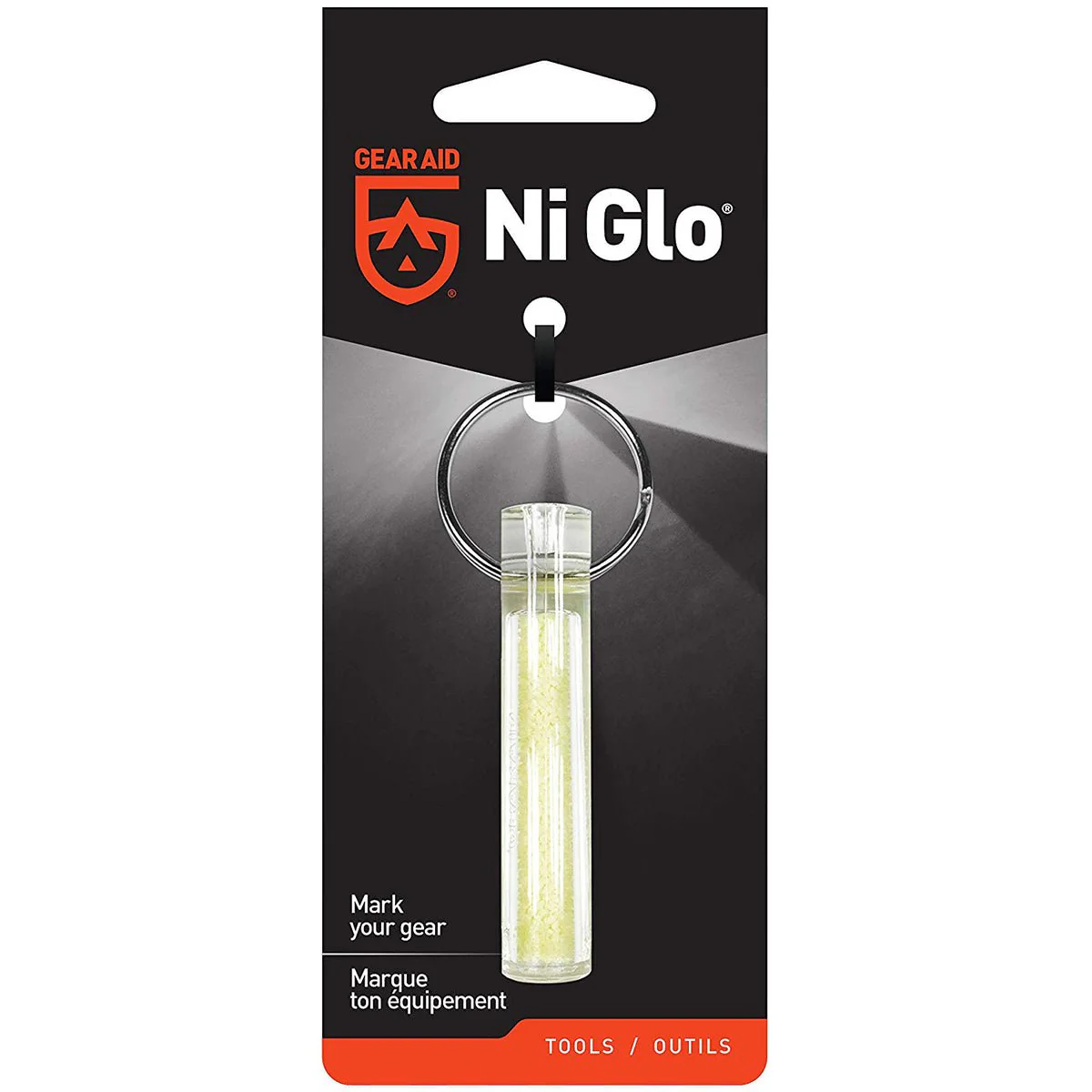 Gear Aid Ni Glo Glow-in-the-Dark Gear Marker Keychain - Image 2