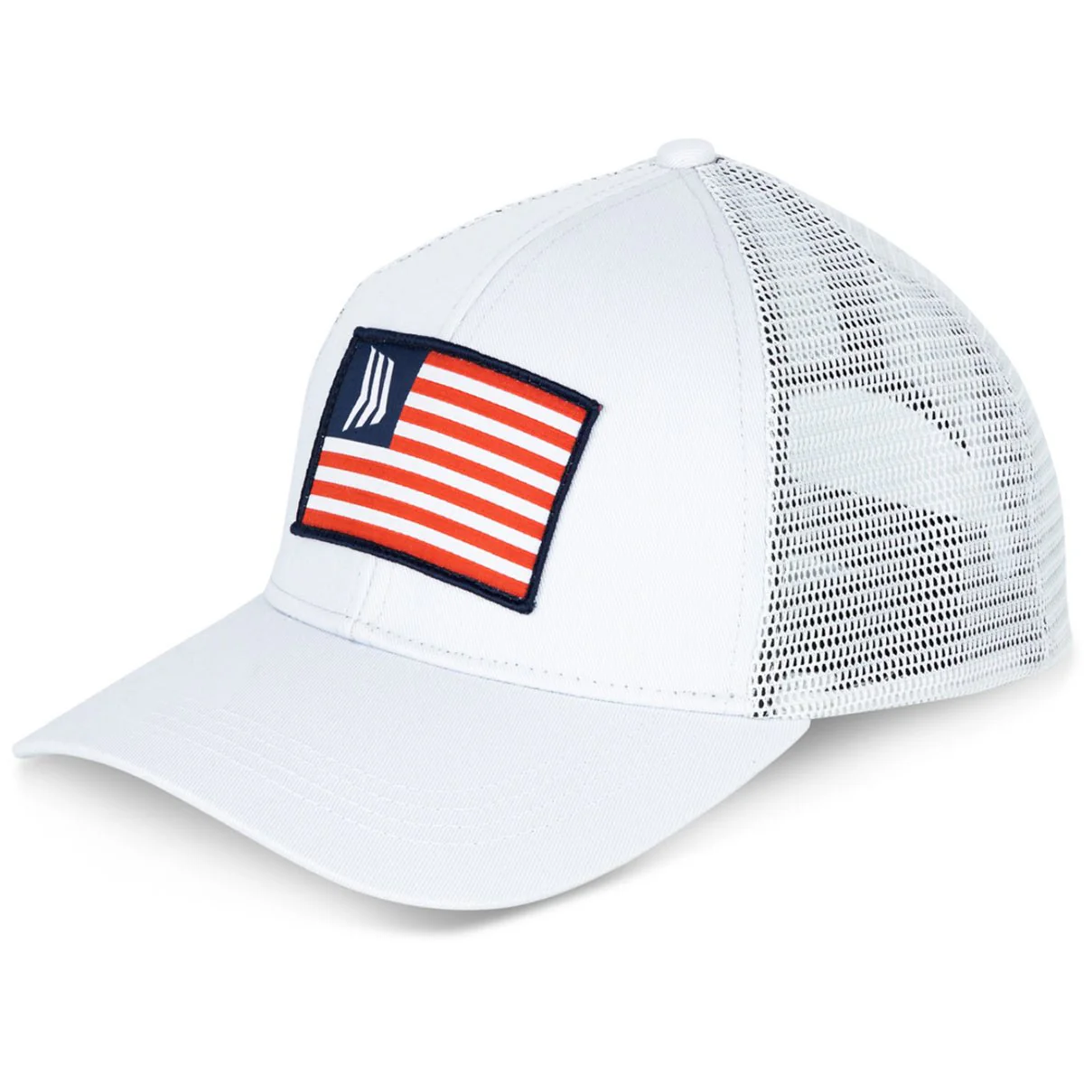 Gillz 3 Gillz Flag Curved Brim Mesh Snapback Hat - Image 4
