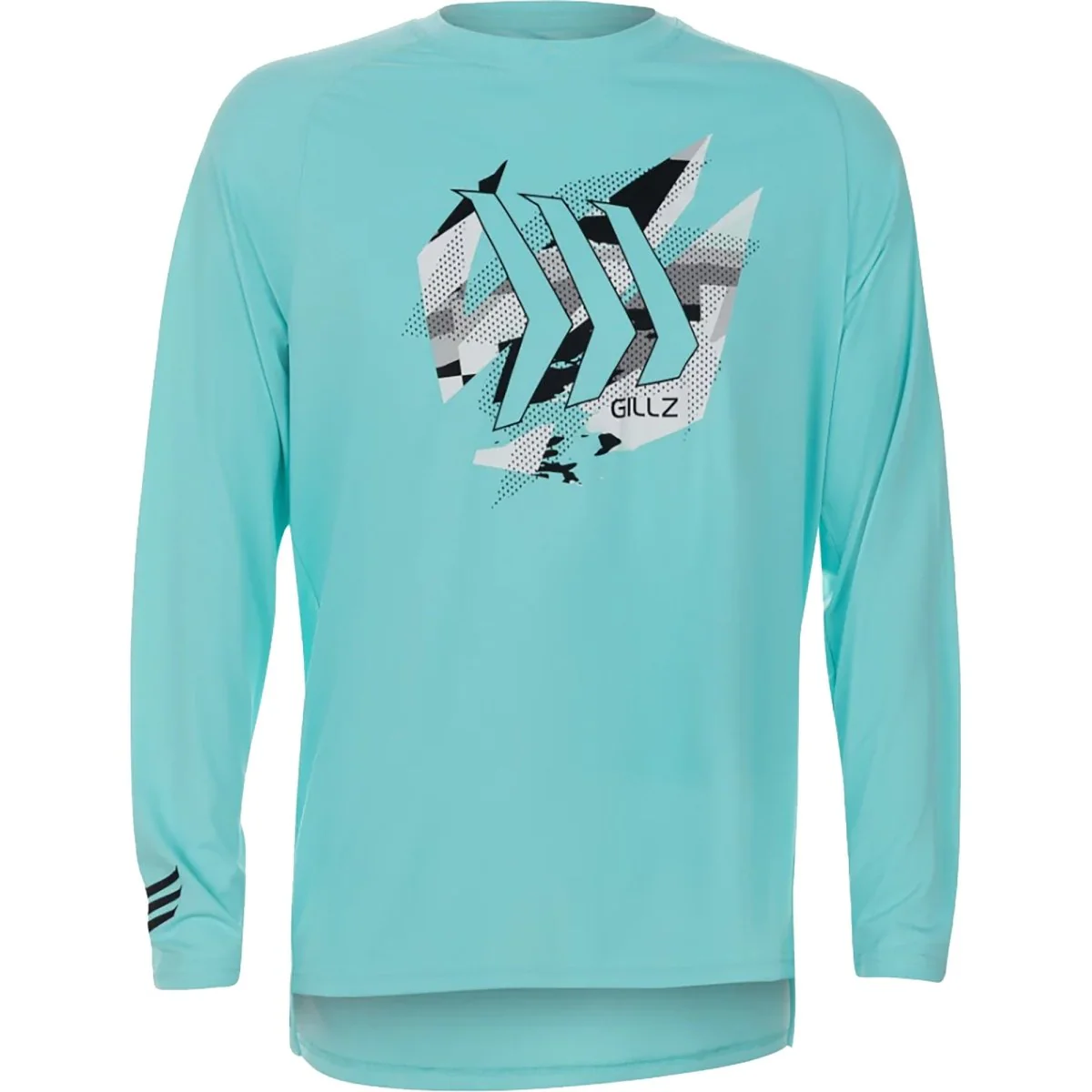 Gillz Contender Series Breaker UV Long Sleeve T-Shirt - Aruba Blue