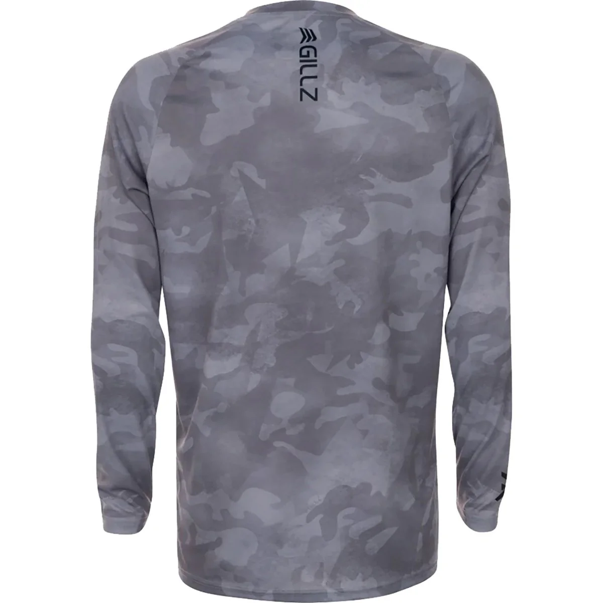 Gillz Contender Series Burnt UV Long Sleeve T-Shirt - Glacier Gray - Image 3