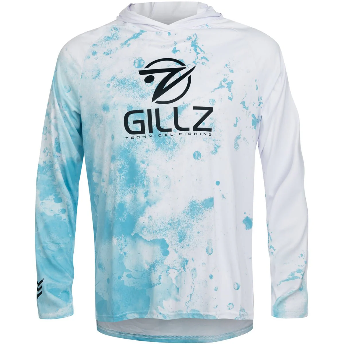 Gillz Contender Series Spray UV Pullover Hoodie - Aruba Blue