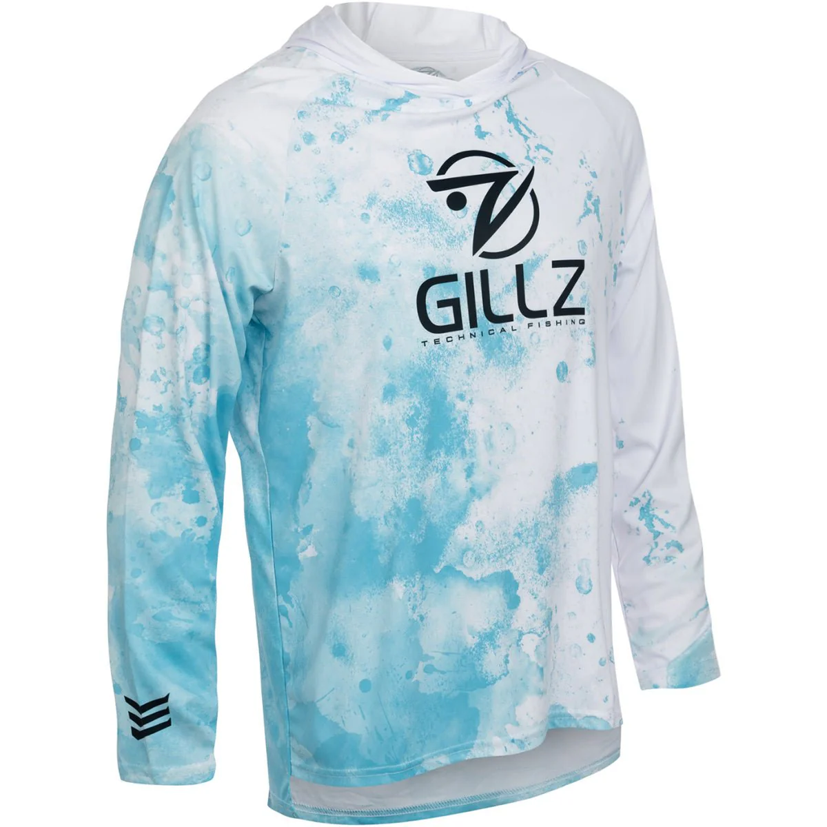 Gillz Contender Series Spray UV Pullover Hoodie - Aruba Blue - Image 3