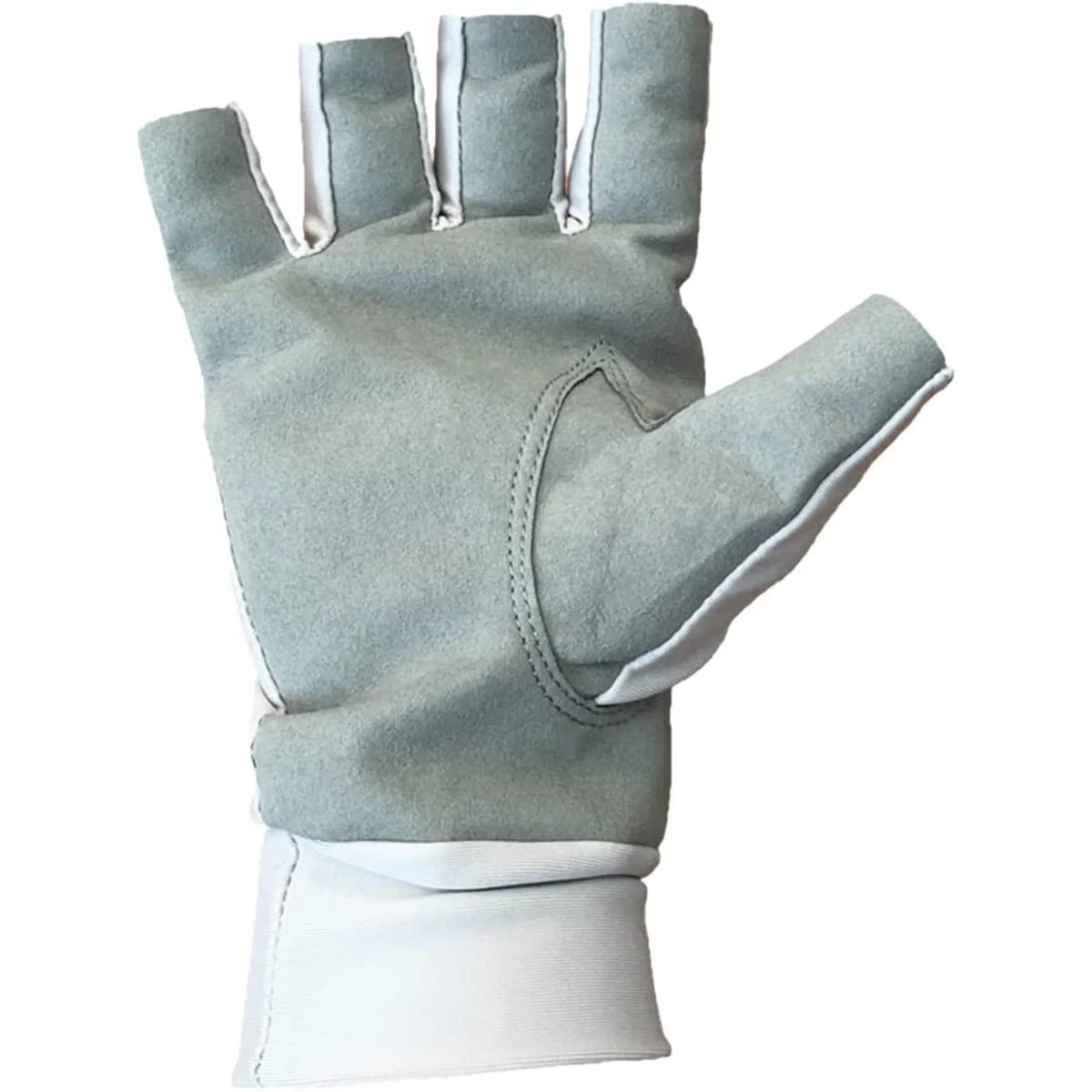 Glacier Glove Ascension Bay Fingerless Sun Gloves - Light Gray - Image 2