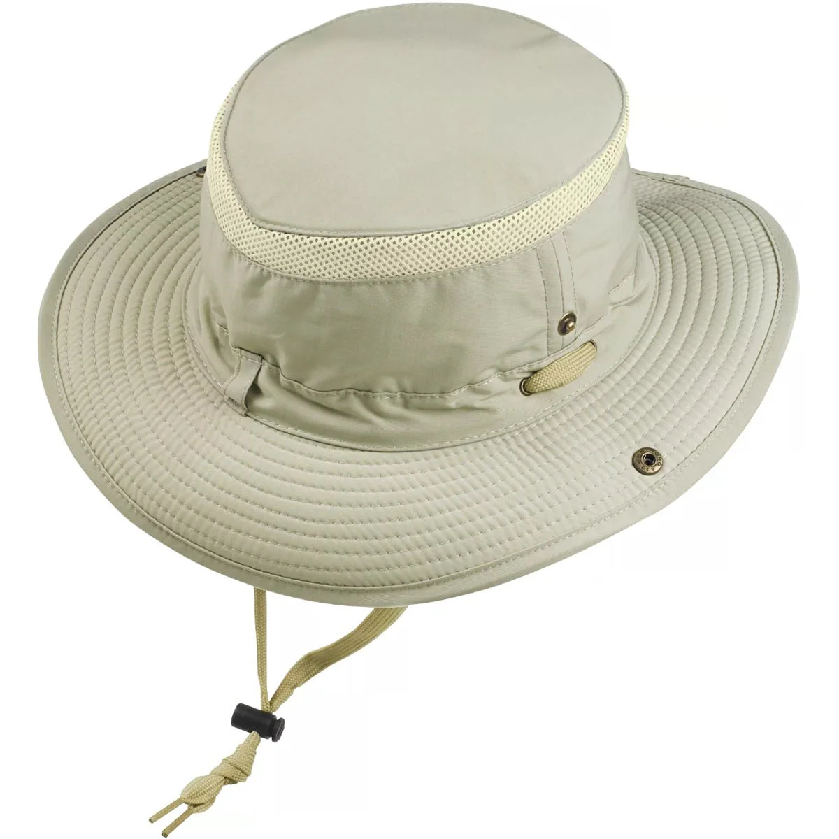 Glacier Glove UPF 50+ Sun Protection Outback Fishing Hat - Tan