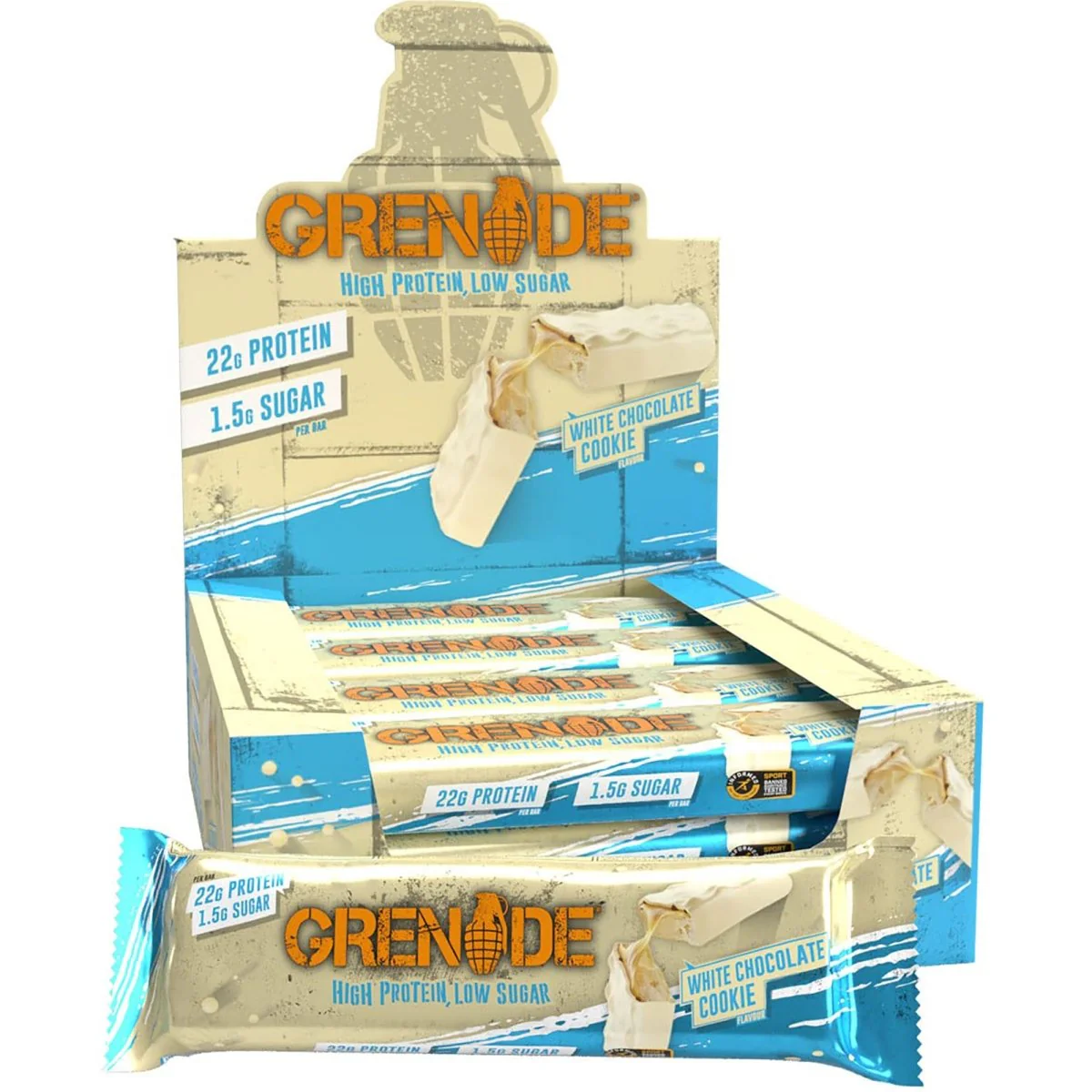 Grenade Low Sugar Protein Bars 12-Pack - Image 11