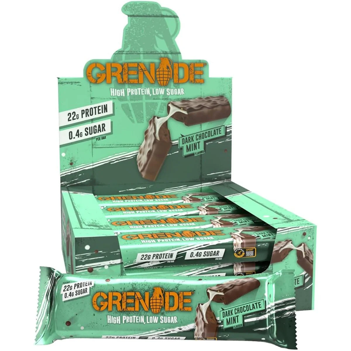 Grenade Low Sugar Protein Bars 12-Pack - Image 21