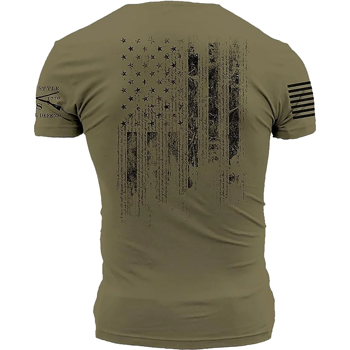 Grunt Style 1776 Flag T-Shirt - Image 10