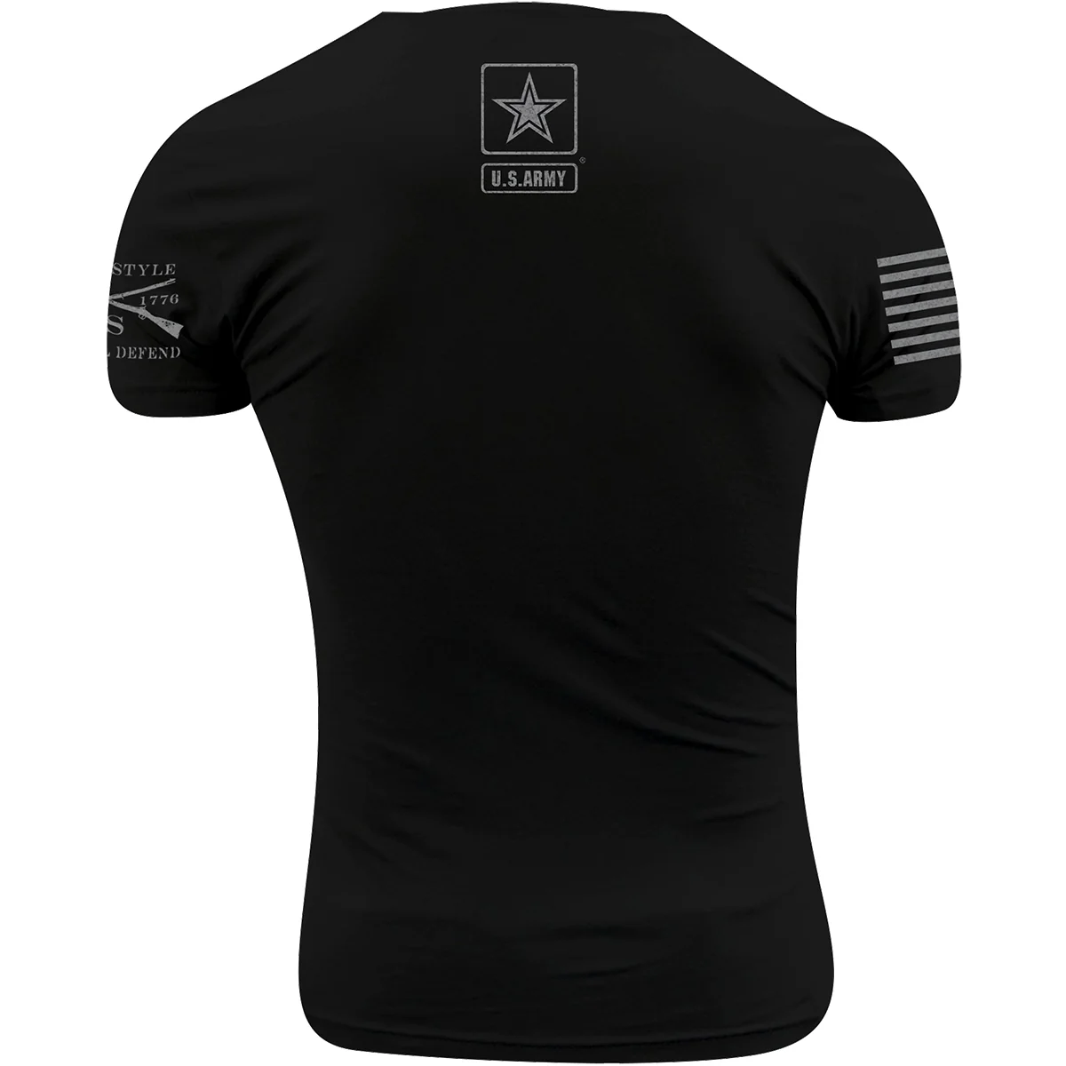 Grunt Style Army - Basic Back Logo T-Shirt - Black - Image 3