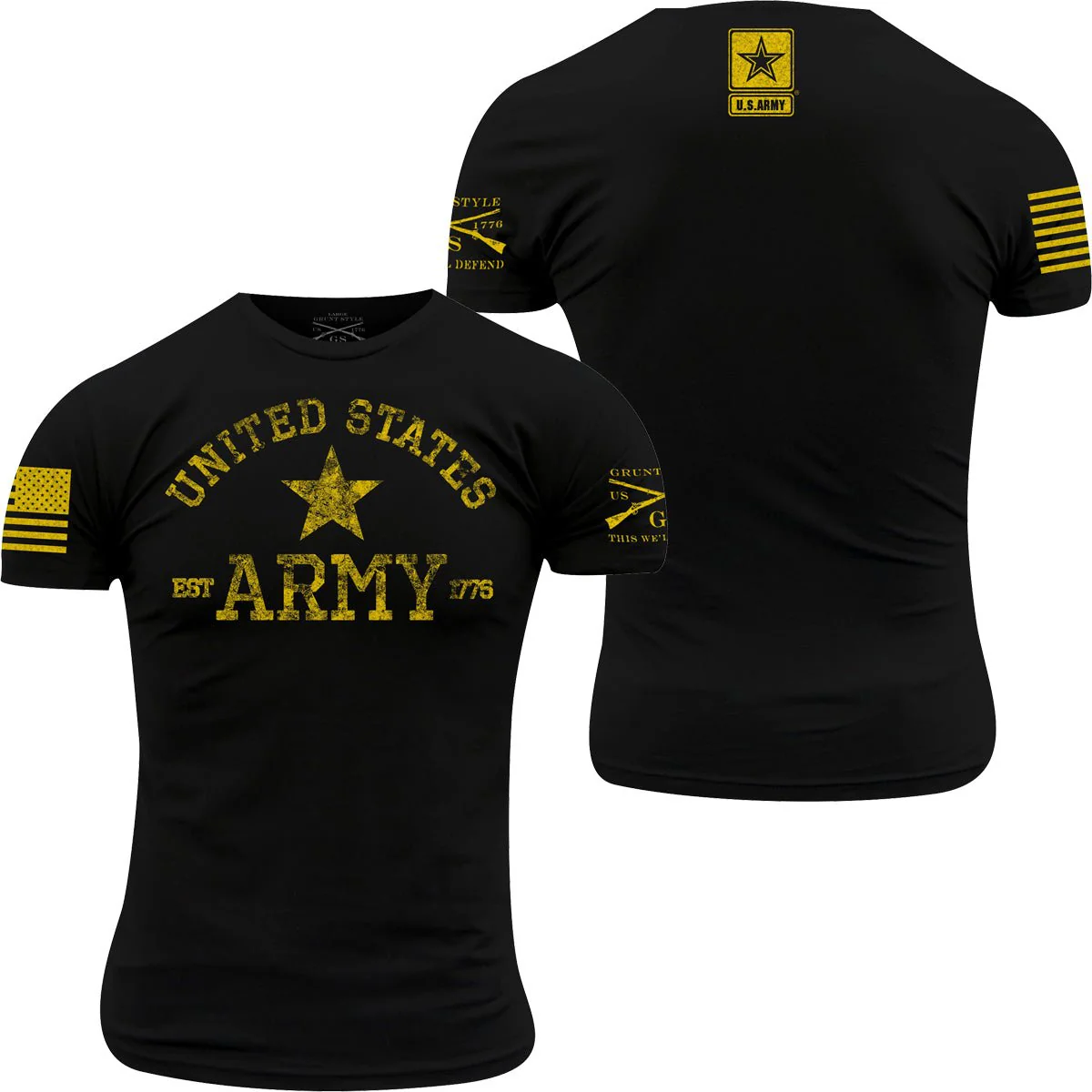 Grunt Style Army - Est. 1775 T-Shirt - Black
