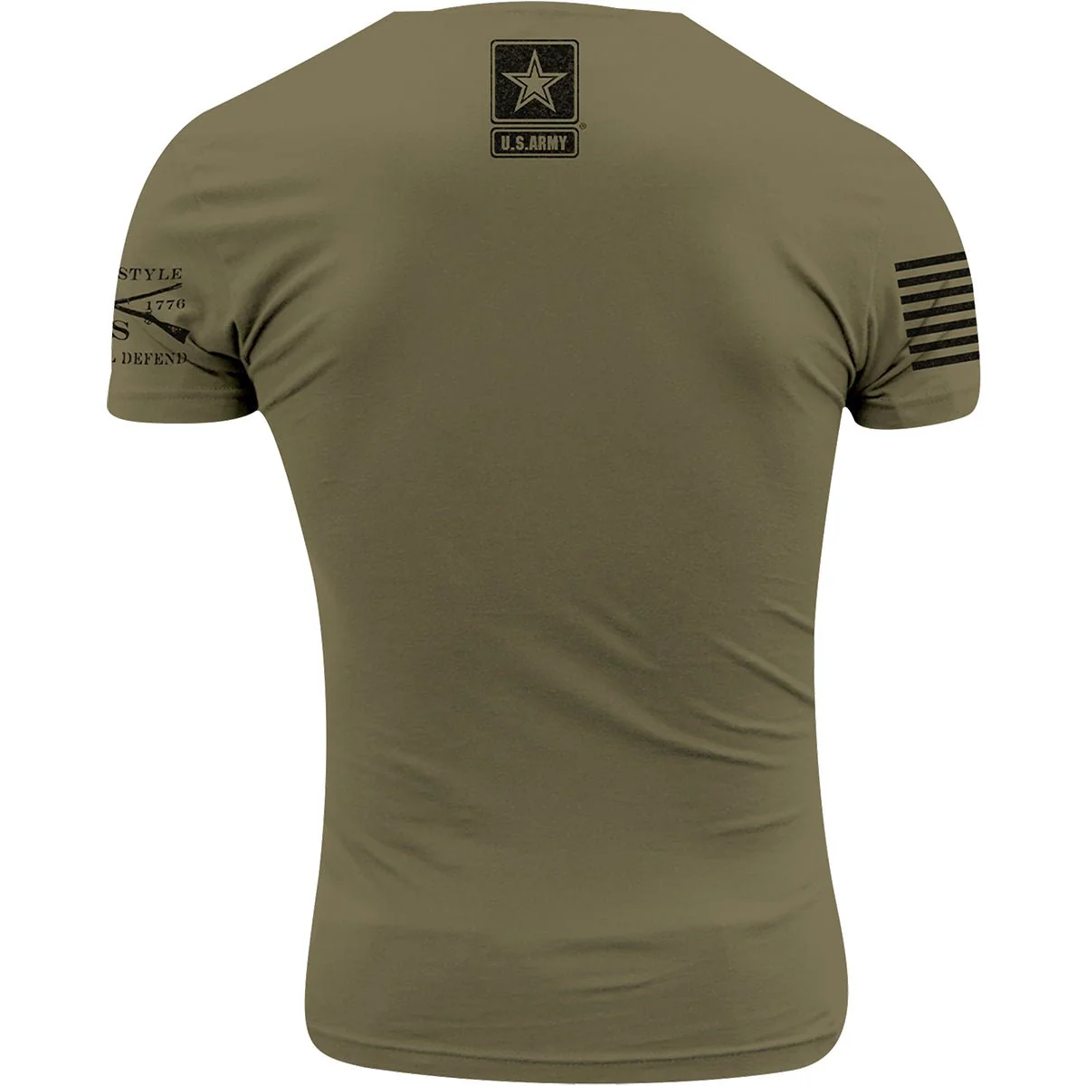 Grunt Style Army - Est. 1775 T-Shirt - Military Green - Image 3