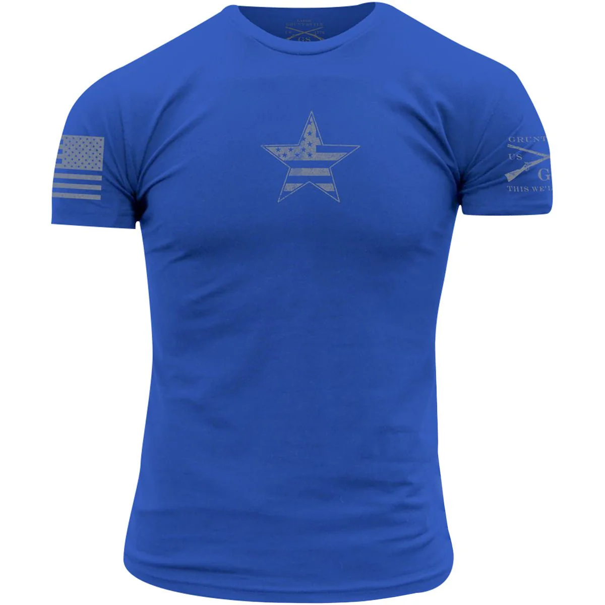 Grunt Style Basic American Star T-Shirt - Image 3