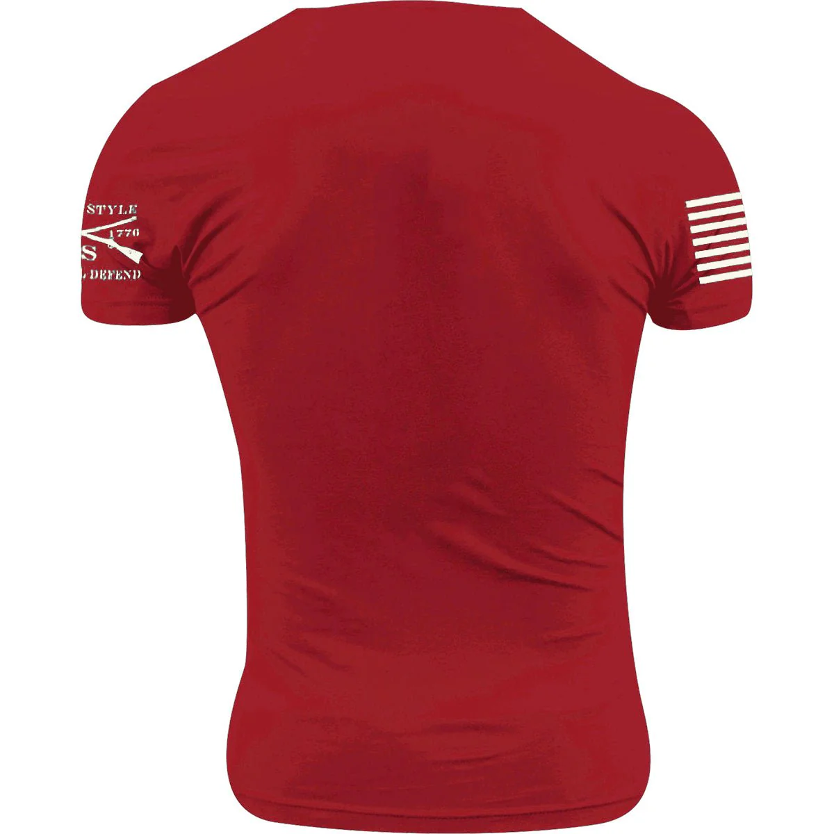Grunt Style Basic Crew T-Shirt - Red - Image 2