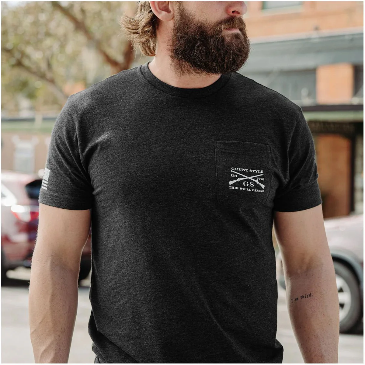 Grunt Style Basic Pocket T-Shirt - Image 4