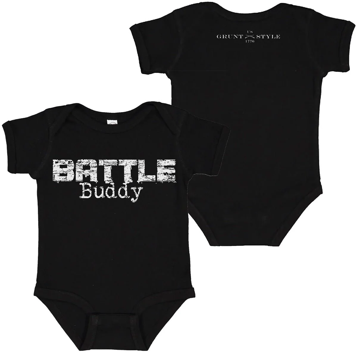 Grunt Style Battle Buddy Runtsie One-Piece - Black