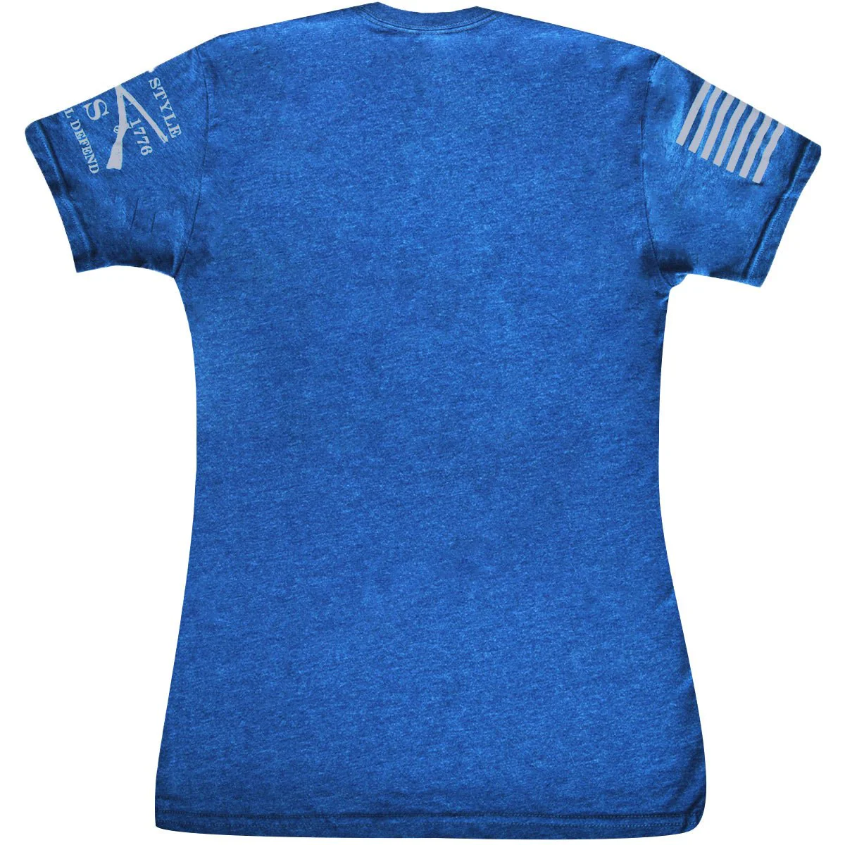 Grunt Style Betsy Ross T-Shirt - Royal - Image 2