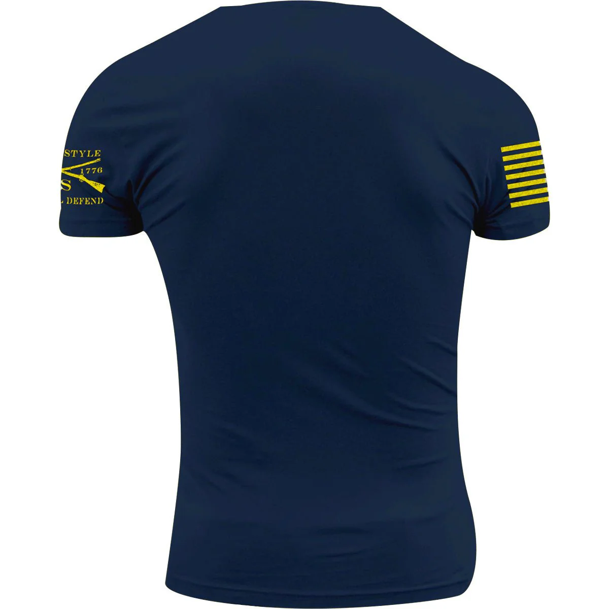 Grunt Style Blue Collar Badass T-Shirt - Blue - Image 2