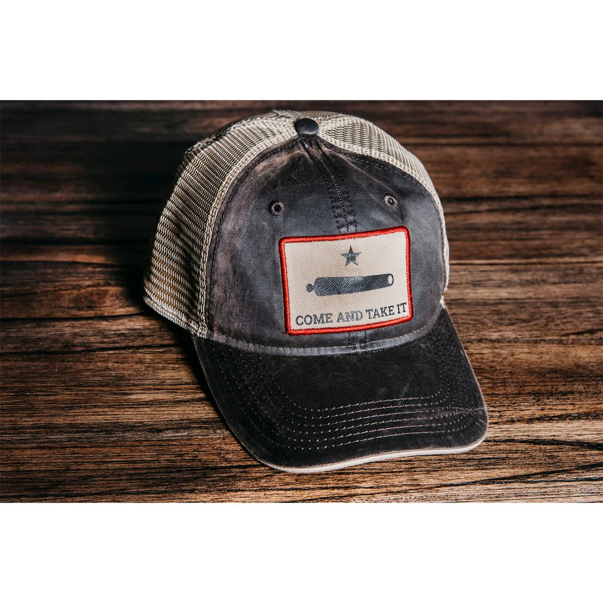 Grunt Style Come And Take It Texas Pride Snapback Hat - Brown/Sand - Image 7