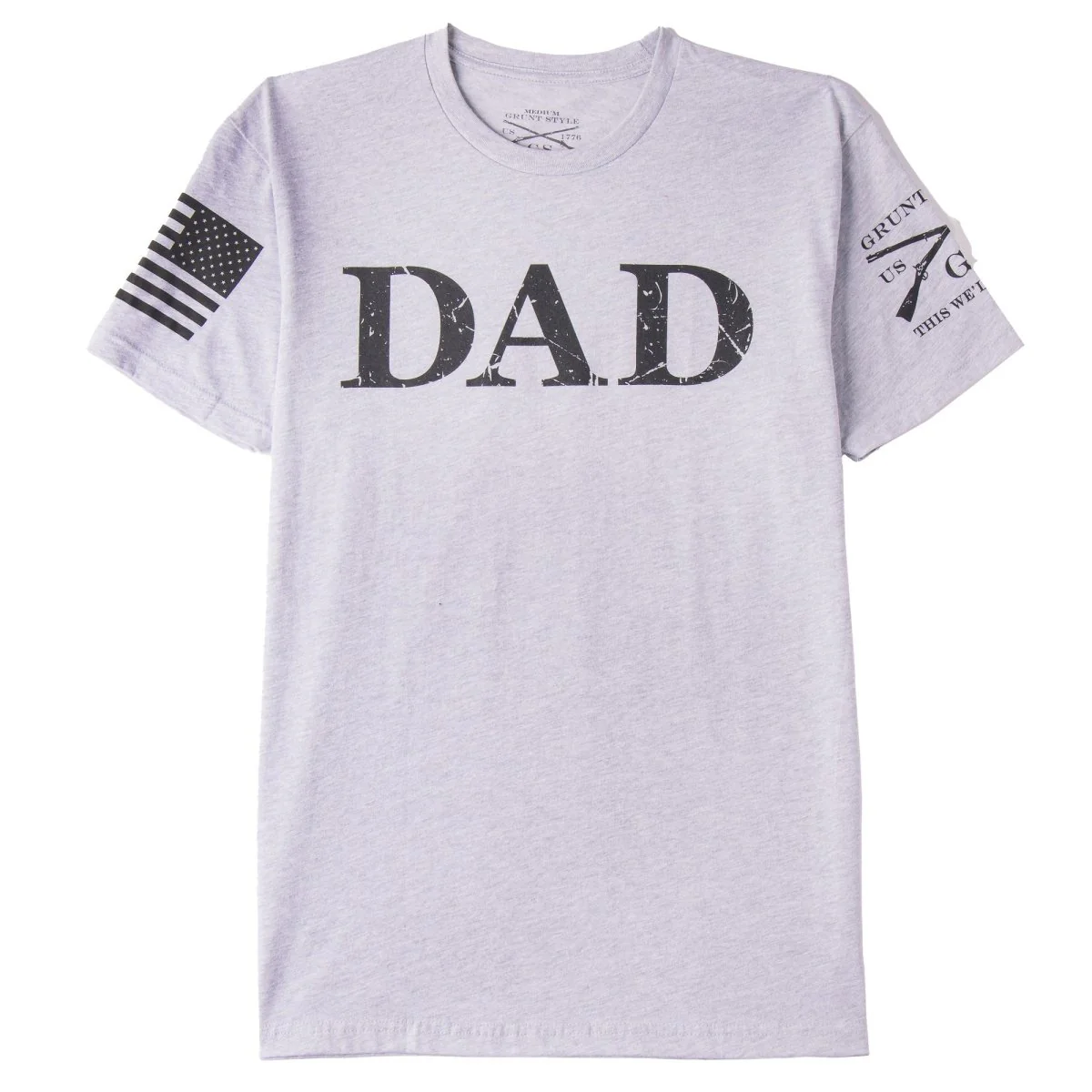 Grunt Style Dad Defined T-Shirt - Heather Gray