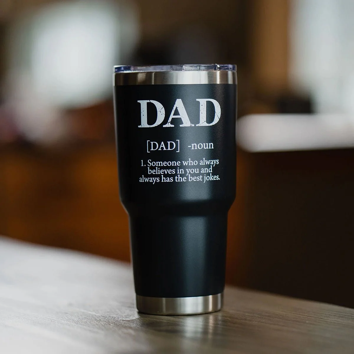 Grunt Style Dad Defined Vacuum Insulated Stainless Steel Tumbler - Black - Image 3