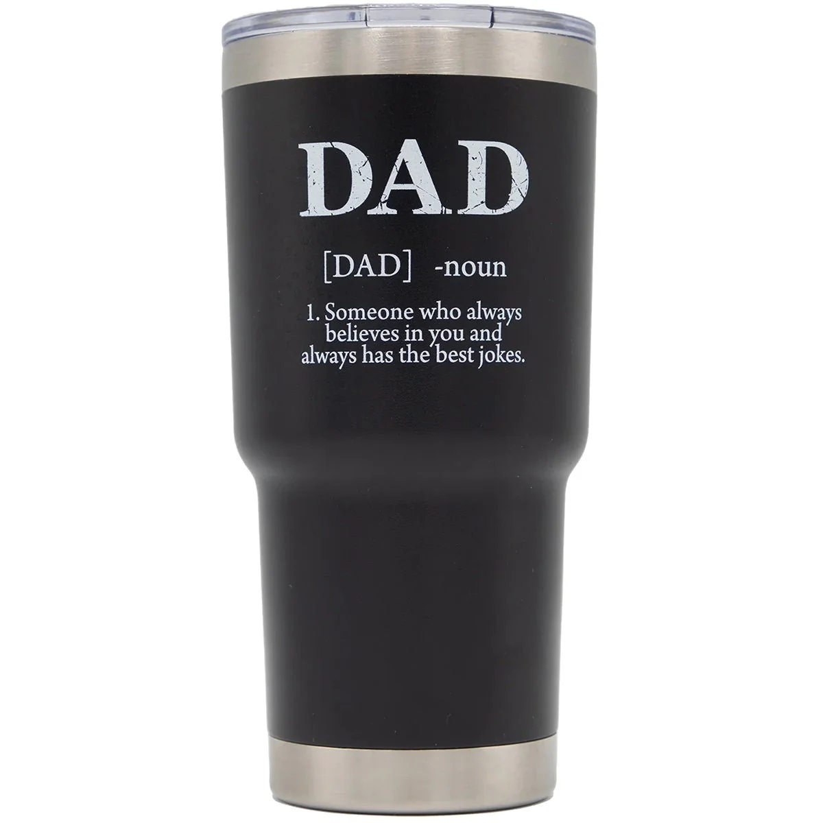 Grunt Style Dad Defined Vacuum Insulated Stainless Steel Tumbler - Black - Image 4