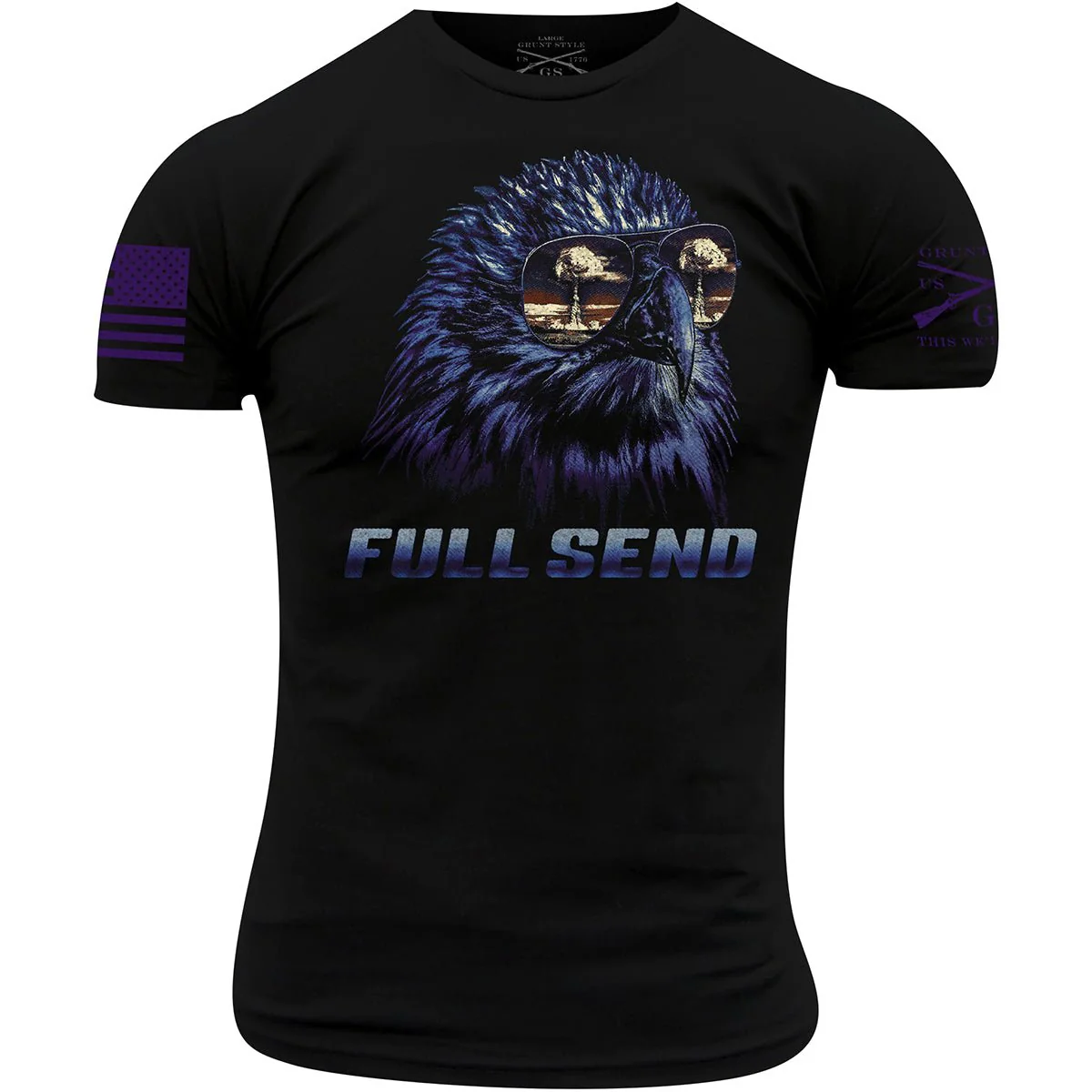 Grunt Style Full Send T-Shirt - Black