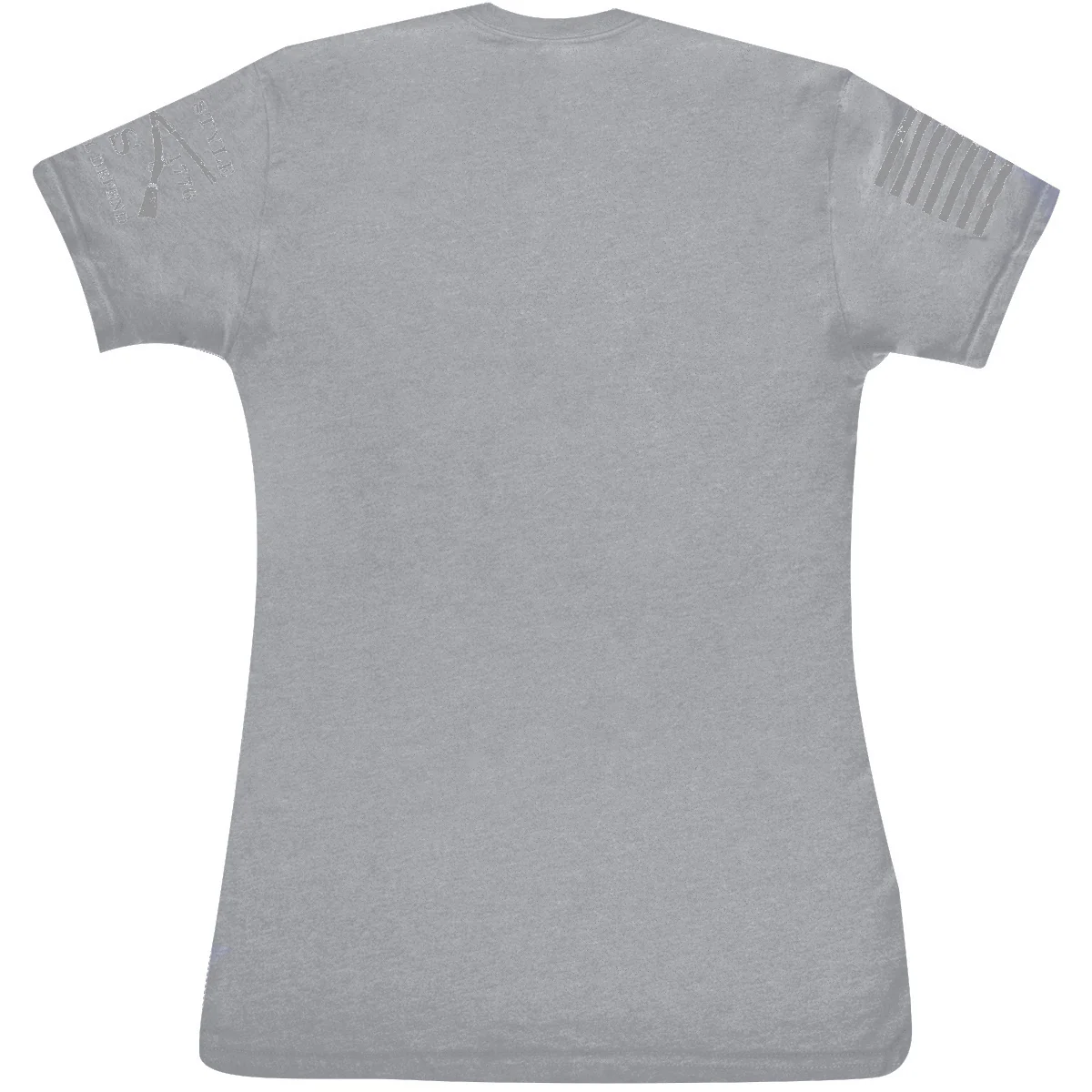 Grunt Style Ghost Basic T-Shirt - Dark Heather Gray - Image 2